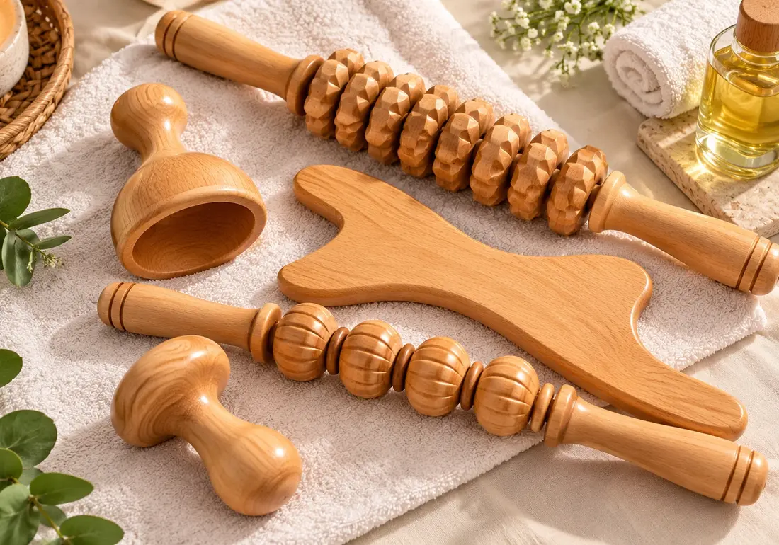 Maderotherapy massage at home with a Care at Home Spa therapist